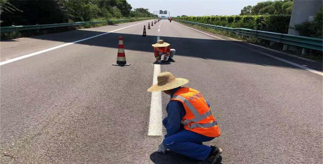 道路划线放样