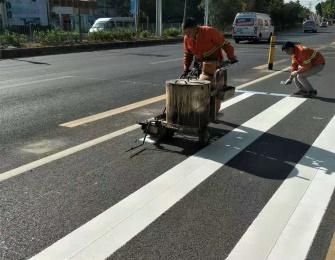 龙岗黄宝路划线