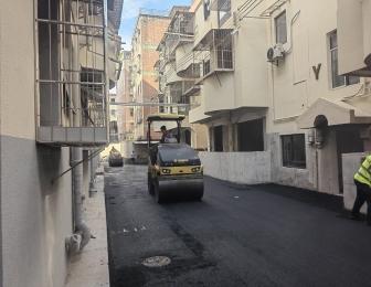 龙岗锦绣花园沥青路面改造工程